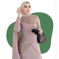 Ayesha Dress Beautiful Design Kain Berkualiti Tinggi Sesuai Untuk Setiap Majlis Formal Dan Perkahwin