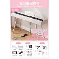 Betsy B351pro Piano Elektrik Putih Susu 88 Kekunci Piano Elektronik Mudah Alih Berwajaran untuk Pemu