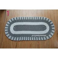 Woven Oval Carpet / Seagrass Rug 120 x 60/ Can Request any color you like