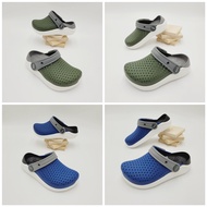 cvbsxvb รองเท้าลำลองแฟชั่น เด็ก สไตล์ Crocs LiteRide Clog xvchvbr