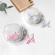 for Baseus M3S M2S Pro Case MC1 M2 AirGo 1Ring AS01 E19 E20 Cute butterfly Soft TPU Transparent Prot