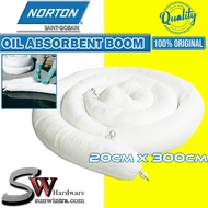100% ORIGINAL Nortan Oil Absorbent Boom 200mm x 3000mm