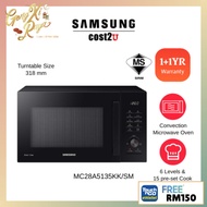 Samsung 28L Convection Microwave Oven with Slim Fry Black | MC28A5135KK/SM (Ketuhar Gelombang Mikro)