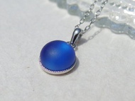 柔和玻璃 (Fuwa【Sora】) 鍊墜項鍊【可選尺寸】【訂製生產】