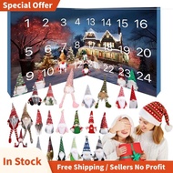 Christmas Gnome Calendar with Collectible Gnome Dolls Gnome Plush Toy Gnome Countdown Calendar for K