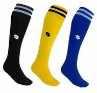 [SUN=] LOTTO 義大利品牌 兒童 專業足球襪 (21~24cm) 黑/紅/黃