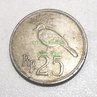 Uang Koin Kuno 25 Rupiah Indonesia Tahun 1971