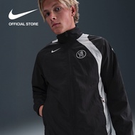 Nike Mens Chelsea Fc Hip Length Jacket - Black