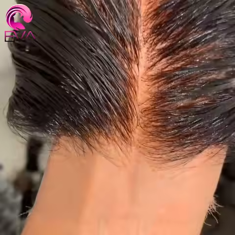 Eva Hair Melt All SKin Invisible HD Lace Closure 5x5 6x6 9x6 Straight Human Hair Plucked Hairline 13