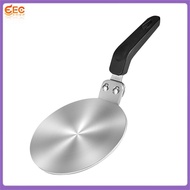 [ecshop] Induction Hob Converter Plate, Stainless Steel Induction Converter Plate with Insulated Han