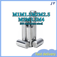 304 Stainless Steel Dowel Pin, Solid Cylindrical Pin Tahan Karat untuk Precision Positioning  M1-M4 