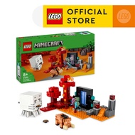 LEGO Minecraft 21255 The Nether Portal Ambush Building Set Toys (352 Pieces)