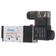 Sun วาล์วโซลินอยด์ Airtac 1/4 4V210-08 DC24V5ทาง2ตำแหน่งใหม่จำนวน1ชิ้น