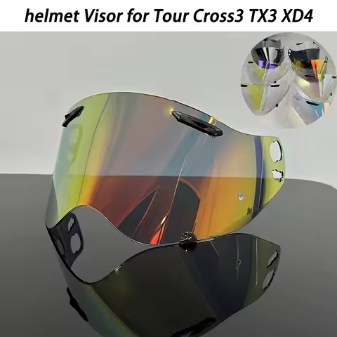 Visor Shield Fit for TOUR-CROSS3 TX3 XD4 Helmet Helmet Face Shield Uv Protected Motorcycle Helmet Ac