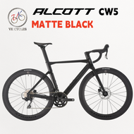 ALCOTT CW5 Carbon T800 2x12 Speed / Hydraulic Disc / Carbon Wheelset 700C / Lightweight 8.6kg Road B