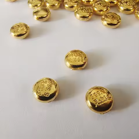 9999 gold beans fine gold balls 999 real gold beads 1g Gift for girlfriend