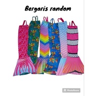 Mermaid dress / random mermaid tail swimsuit for kid girls