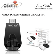 K4 MIRASCREEN MIRACAST ANYCAST CHROMECAST SMARTPHONE TV SCREEN MIRRORING