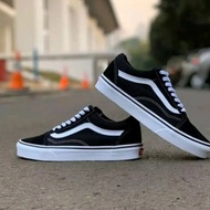 HITAM PUTIH Vans02 Shoes, Vans02 old school Black list Shoes, Men's Women's Shoes, Men's Shoes Women's Shoes