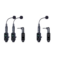 UHF Wireless Saxophone Microphone System Clip-on Instruments Professional Radio Microphone for Stage