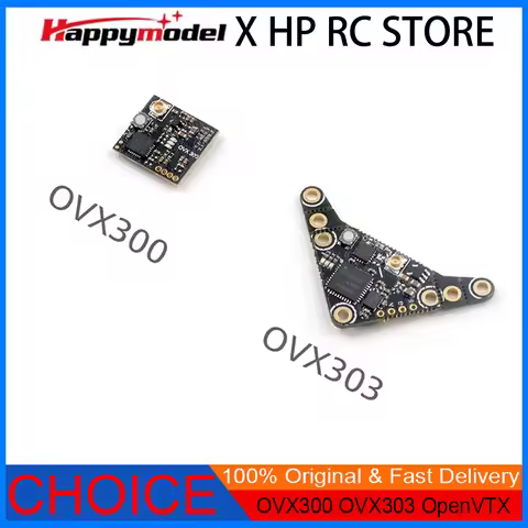 HappyModel OVX300 OVX303 5.8G 40CH 300mW Adjustable OpenVTX Video Micro Transmitter for RC FPV Tinyw