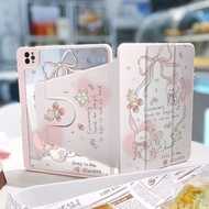 720 Rotating Compatible with iPad11 Protective Case Flat Case Air6/7Pro Acrylic 35cm Shock-resistant