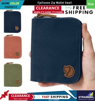 [100% Authentic] Fjallraven Bifold Zip Wallet (SMALL) For Everyday Use Unisex [Ready Stock]