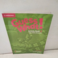 CAMBRIDGE GUESS WHAT ACTIVITY BOOK 3