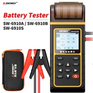 SNDWAY 12V24V Car battery tester digital display battery life universal tester discharge repairer All-in-one printing