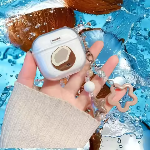 For OPPO Enco Air 4 Pro 4i R2 R3 R4 2i 3i Free4 Case 3D Cartoon Fish Soft Protection Shockproof Earp