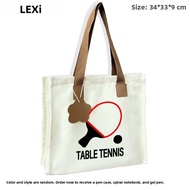 LEXI | Athlete Support Canvas Tote Bag