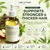 【100% Authentic】Lab On Hair Anti Hair Loss Scalp Spray Hair Tonic Serum for Scalp Treatment Hair Rep