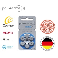 PowerOne Implant Plus P675 Battery for Cochlear Implant / Bateri Alat Pendengaran