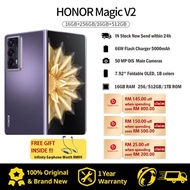Honor Magic V2 Fold Phone | 5G | 16GB+512GB | CPU Snapdragon 8 Gen 2 | with Exclusive Gifts | HONOR Malaysia Warranty
