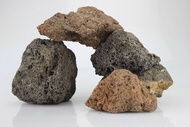 Lava, Volcanic Rock (30-50mm size per rock) in 1.5 Litre Bag - perfect for top dressing!