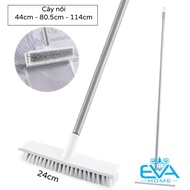 Chổi Chà Sàn Gạt Nước Quét Nhà Tắm Thông Minh 2 Trong 1 Với Kích Thước Kèo Dài 45 - 110cm Tiện Lợi L