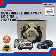 CLOCK SPRING-NISAAN LIVINA-LATIO-SYLPHY-NAVARA 2007-25567-EV06E