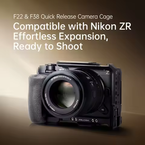 FALCAM F22 & F38 Quick Release Camera Cage for Nikon ZR / for Canon C50 Camera Photography Accessori