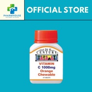 21ST CENTURY VITAMIN C 1000MG CHEWABLE 60'S