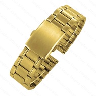 12 14mm 16mm 18mm 20mm 22mm 24mm Stainless Steel Links Watch Bands Strap Wristwatch Clasp Bracelet R
