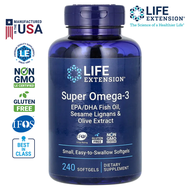 Life Extension Super Omega-3 240 Softgels Omega Fish Oil