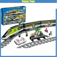 60337 Express Passenger Train Building Blocks City RC Trains Toys Gifts for Boys and Girls