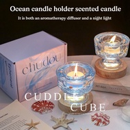 Aromatherapy candle/gift box/ocean ambiance/long-lasting/room fragrance/niche and high-value appeara