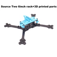 Rctosky Source Two Open Source FPV Drone Frame Kit Carbon Fiber 5/6inch For O3 FPV Racing Drone Quad