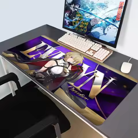 Hot Selling Zenless Zone Zero Mouse Pad ZZZ Ellen Zhu Yuan Miyabi Jane Large Game Rubber Locking Edg