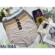 Quần Lót Nữ Thun Lạnh Lưng Cao Big Size Thiên Phát 844 — XXXXL, Combo/Đơn, Ôm Bụng