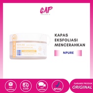 CAP - NPURE LICORICE Pad Brightening Exfoliating Pad 120g Original - Light Up | Bright Glowing Exfol