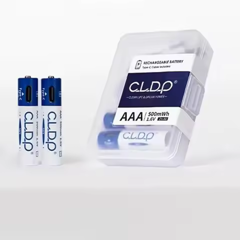 8pcs/lot Type-C USB 1.6V AAA battery 500mWh NI-ZN AAA rechargeable battery is suitable for remote co