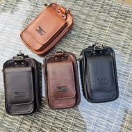 กระเป๋าใส่มือถือ ซองใส่โทรศัพท์ กระเป๋าคล้องเข็มขัด 3 ช่อง วัสดุPU เกรดA แบรนด์แท้ WOLVES ORIGINAL