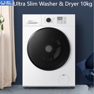 Weili Ultra-Thin Washing Dryer 10kg Drum Washing Machine Household Large-Capacity Automatic Mite Removal Sterilization Frequency